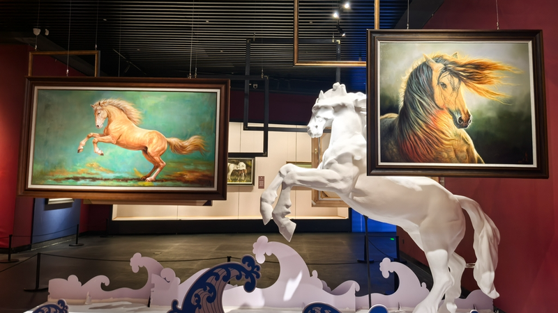 Exposición de caballos en Shenyang: ¡vitalidad y arte a galope!