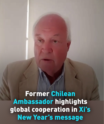 Exembajador chileno destaca mensaje de Año Nuevo de Xi sobre liderazgo global video poster