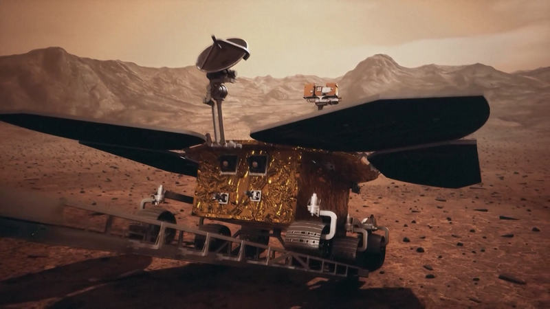 Rover Zhurong revela que Marte tuvo agua 750 millones de años más de lo esperado