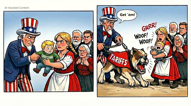 EE.UU. exige Groenlandia o impondrá aranceles a Europa