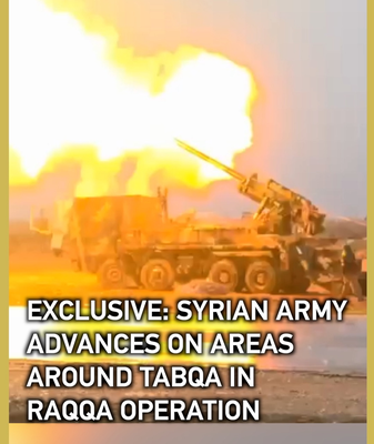 Ejército sirio avanza sobre Tabqa en Raqqa video poster