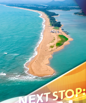 Yudai Beach: la península más estrecha del mundo enamora en Hainan video poster