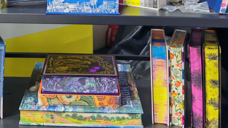 Feria del Libro de Beijing 2026 deslumbra con impresión avanzada