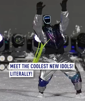 Robots idols conquistan Harbin Ice and Snow World a -20°C video poster