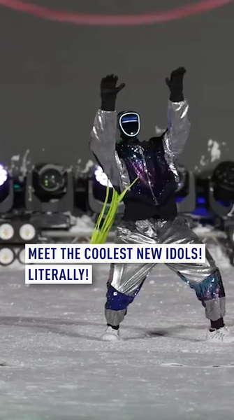 Robots idols conquistan Harbin Ice and Snow World a -20°C video poster