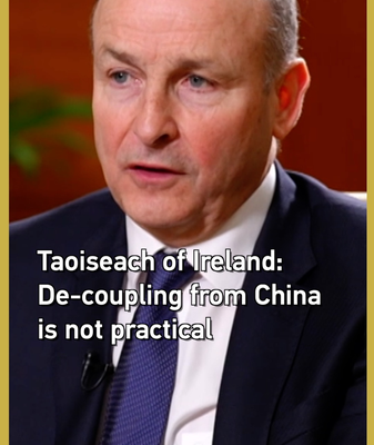 Taoiseach de Irlanda: “Desvincularse de China no es práctico” video poster