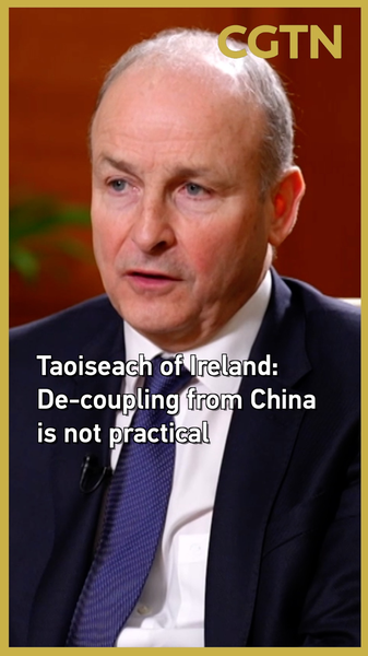 Taoiseach de Irlanda: “Desvincularse de China no es práctico” video poster