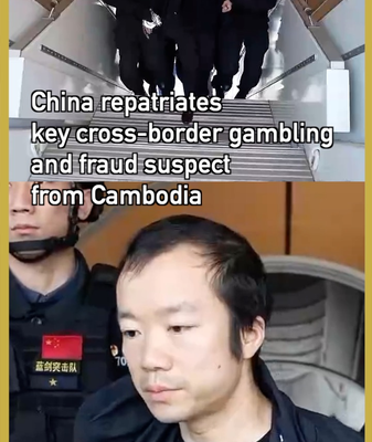 China repatria a líder de red de apuestas y fraude desde Camboya video poster