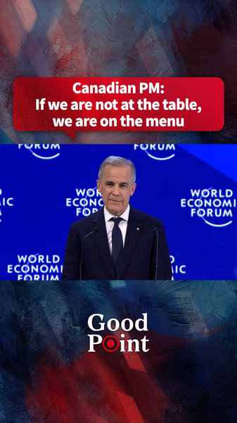 Carney en Davos: «Si no estamos en la mesa, somos el menú» video poster