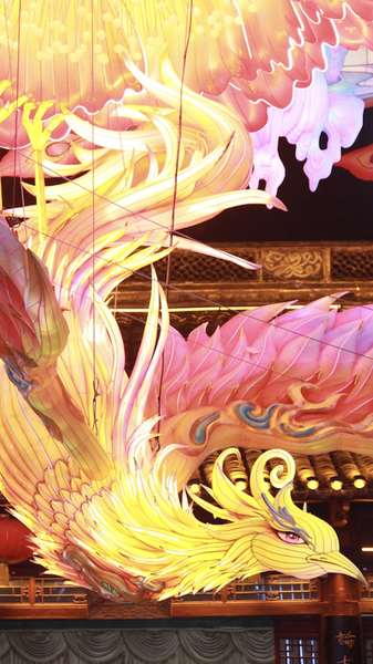 Faroles iluminan el Templo de Confucio en Nankín para recibir 2026 video poster