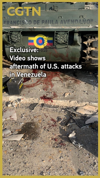 Impactantes imágenes del bombardeo de EE.UU. en Fuerte Tiuna, Venezuela video poster