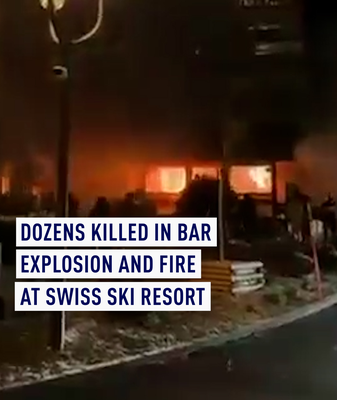 Explosión trágica en bar de Crans-Montana deja decenas de muertos video poster