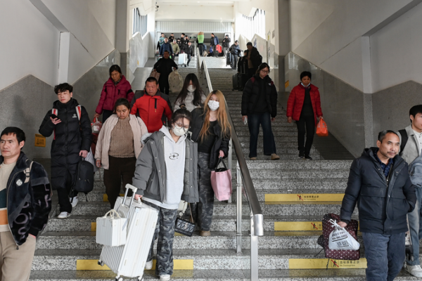 Récord de viajes en el chunyun 2026 de China 🚄