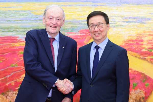 Vicepresidente chino Han Zheng se reúne con Jean Chrétien para reforzar lazos China-Canadá