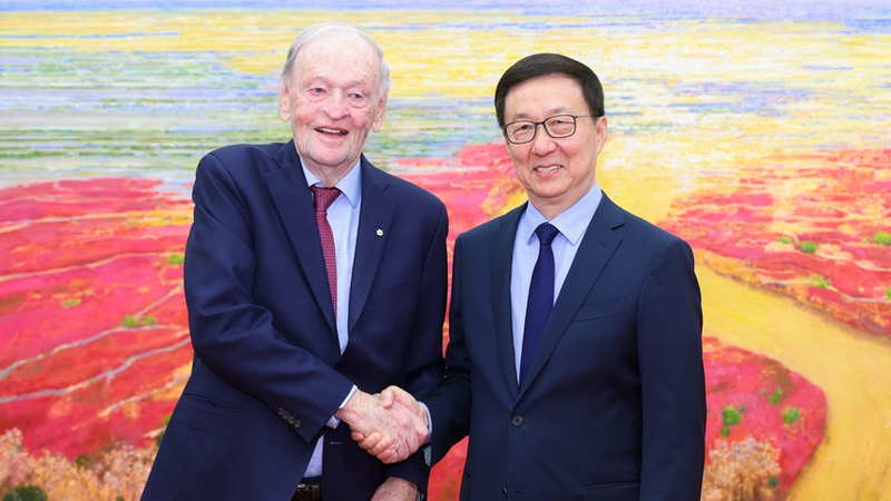 Vicepresidente chino Han Zheng se reúne con Jean Chrétien para reforzar lazos China-Canadá