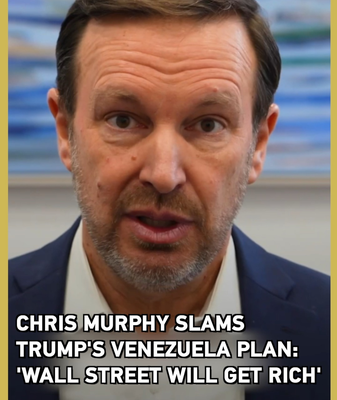 Chris Murphy critica plan de Trump en Venezuela: Wall Street saldrá ganando video poster