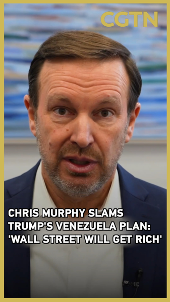 Chris Murphy critica plan de Trump en Venezuela: Wall Street saldrá ganando video poster