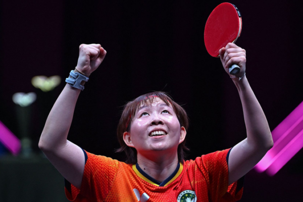 ¡Zhu Yuling y Lin Yun-ju se coronan en el WTT Champions Doha!
