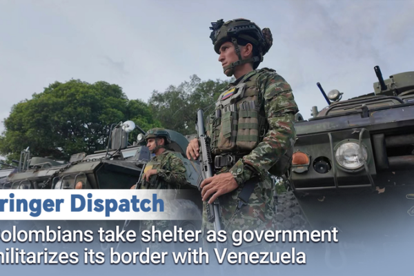 Colombia militariza frontera con Venezuela y población busca refugio video poster