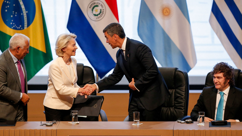 UE y Mercosur firman histórico acuerdo tras 25 años de negociación