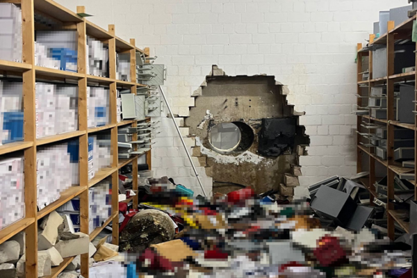 Ladrones al estilo Ocean's Eleven vacían un banco alemán en Navidad